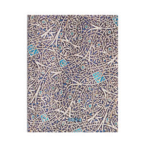Paperblanks Moorish Mosaic 2024 Diary Ultra Granada Turquoise Vertical Week-to-View - 1